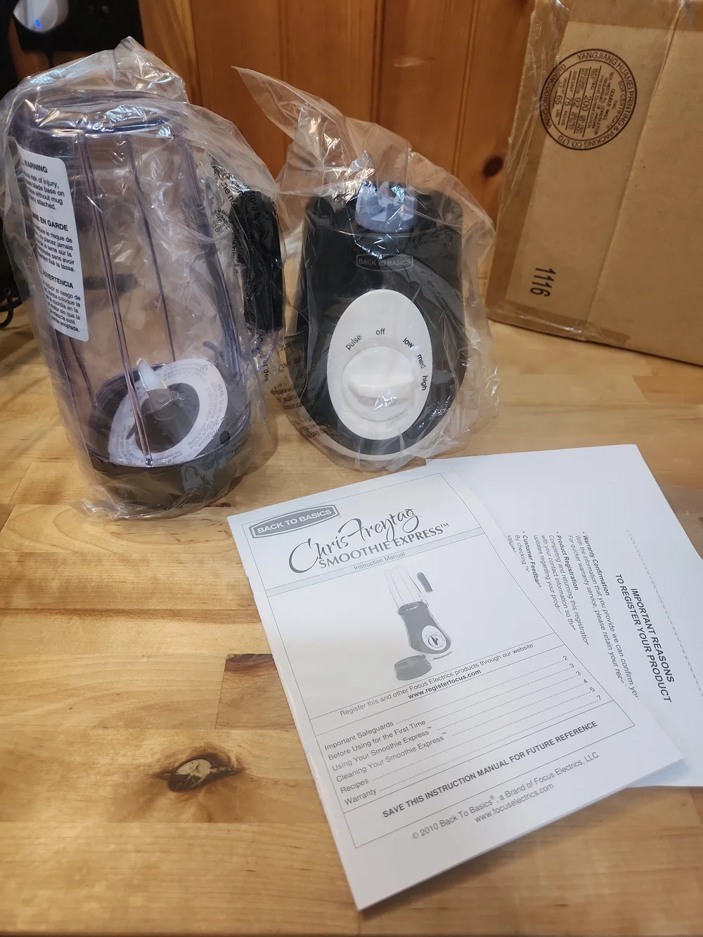 Back 2Basics NEW Personel Blender